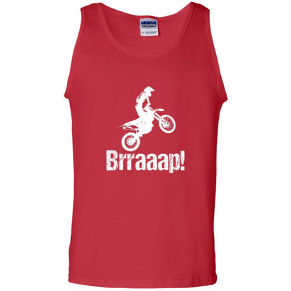 Motocross T-shirt Dirt Bike Rider Brraaap Red