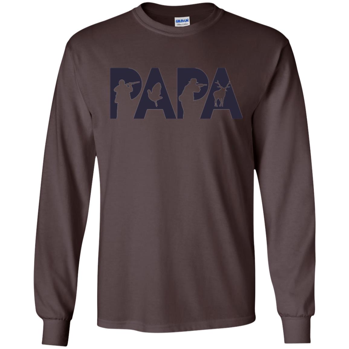Hunter Dad T-shirt Dark Chocolate