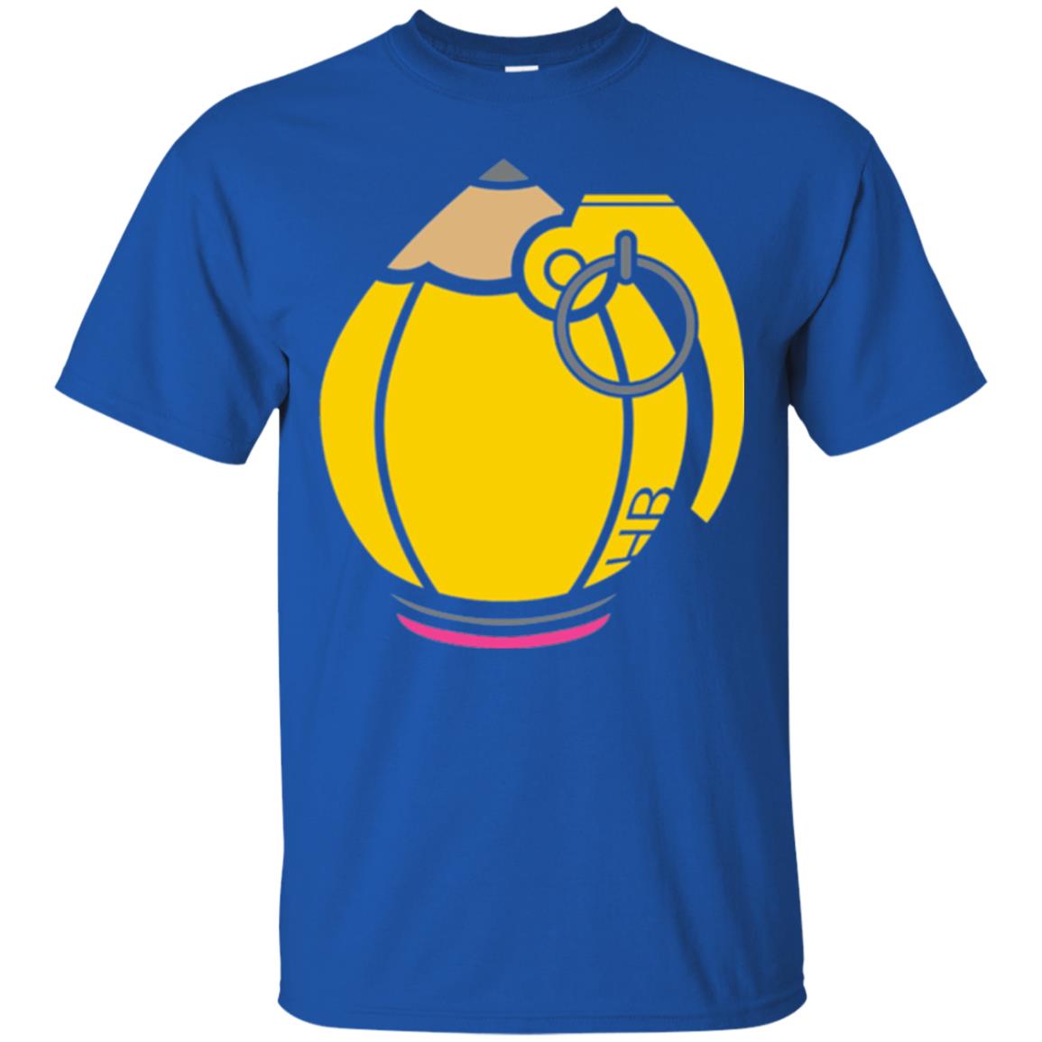 Grenade Pencil T-shirt Royal