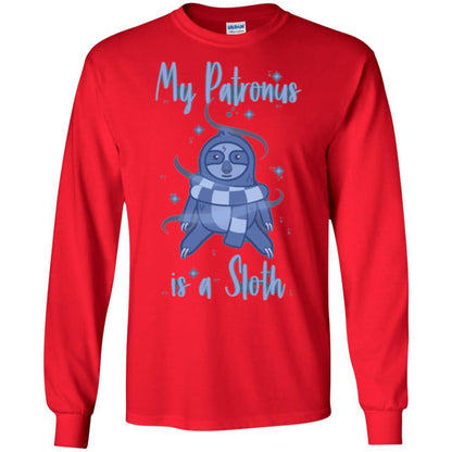 Film T-shirt My Patronus Is A Sloth T-shirt Red