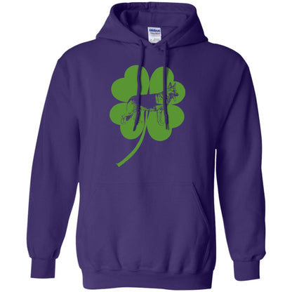 German Shepherd Saint Patrick_s Day T-shirt Purple