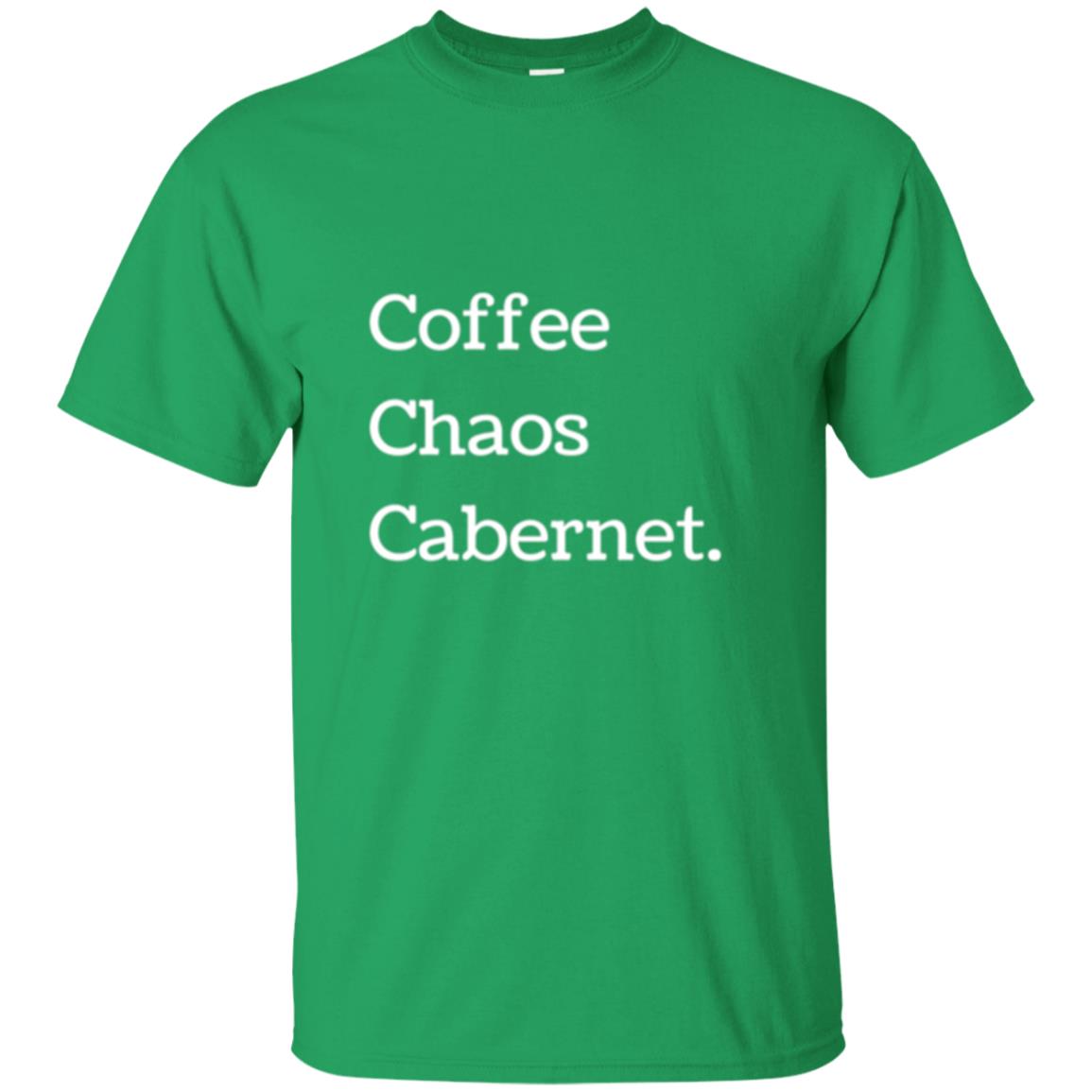 Coffee Chaos Cabernet T-shirt Irish Green