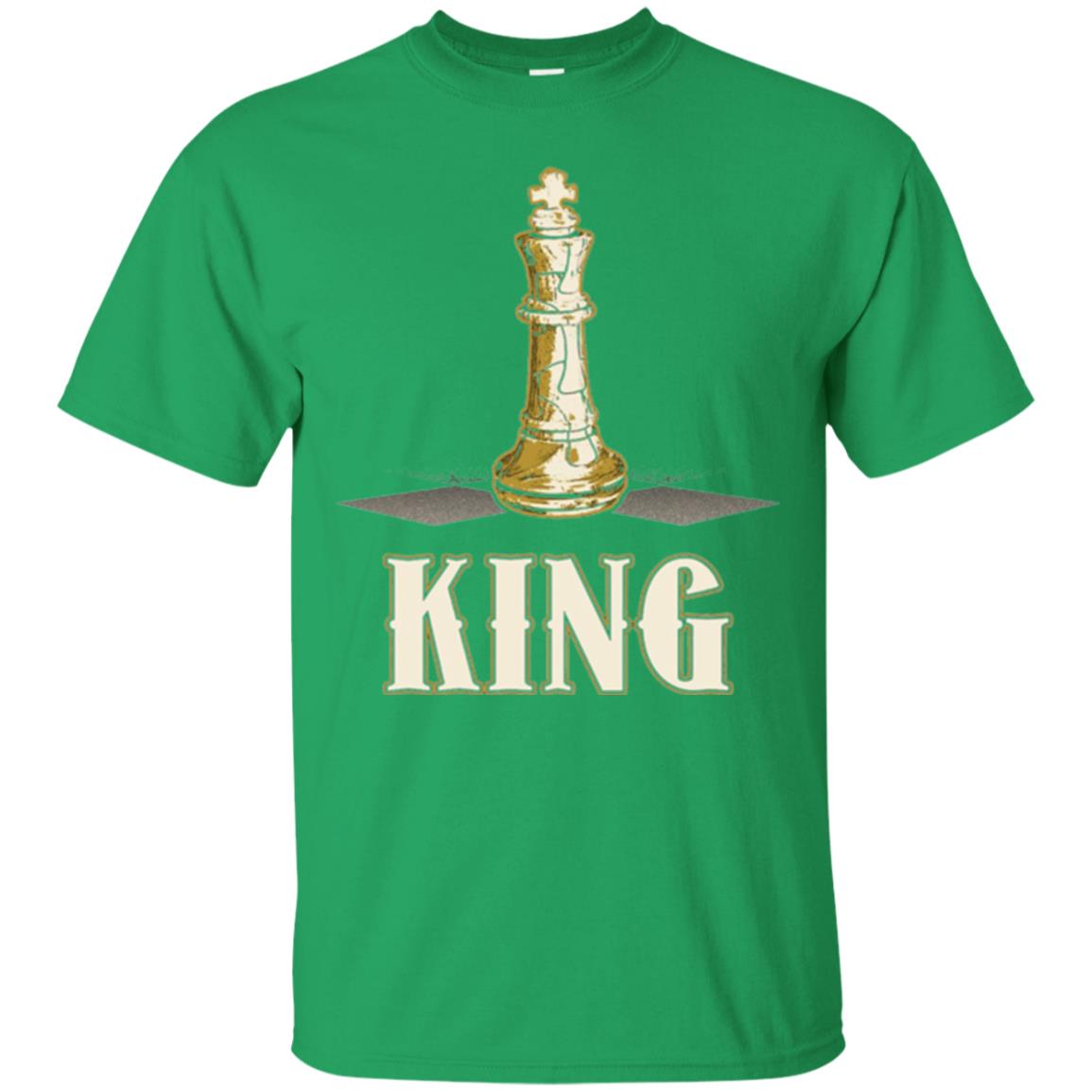 King Chess Piece Chess Player T-shirt Irish Green