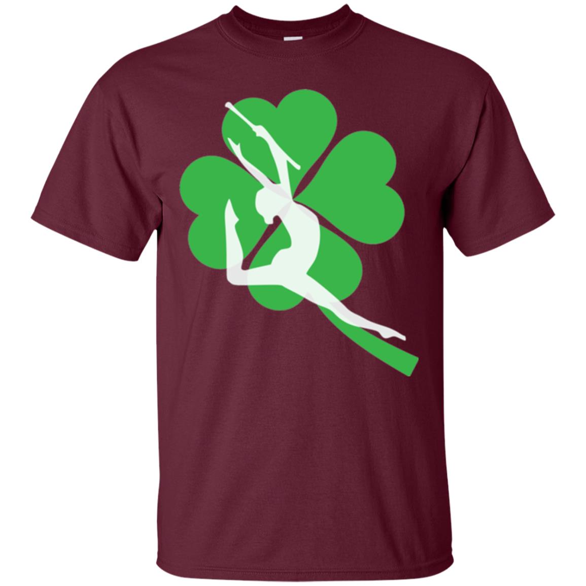 Baton Twirling Lover Saint Patrick's Day Maroon