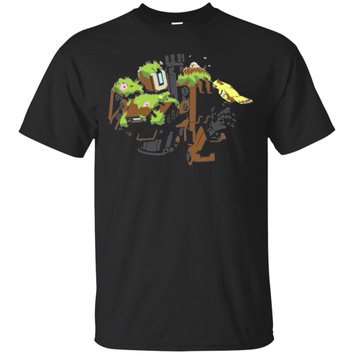 Film T-shirt Bastion Overgrown Spray T-shirt Black