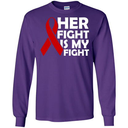 Her Fight Is My Fight Purple