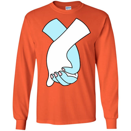 Holding Hands Love Simon Shirt Orange