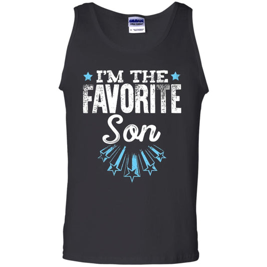 Family T-shirt I'm The Favorite Son Black Small