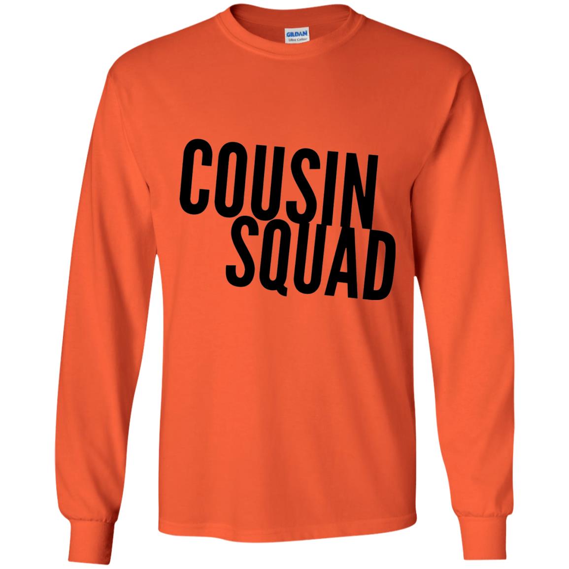 Cousin Squad T-shirt Orange