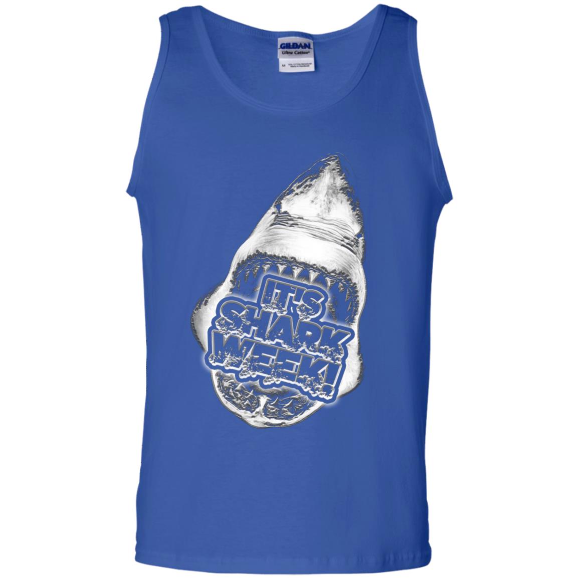 Every Day Of Shark Week T-shirt 2018 Royal