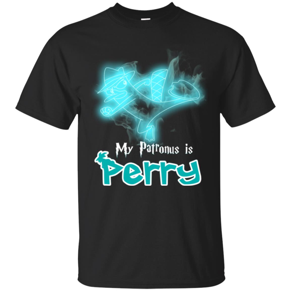 My Patronus Is Perry Hary Potter Fan T-shirt Black
