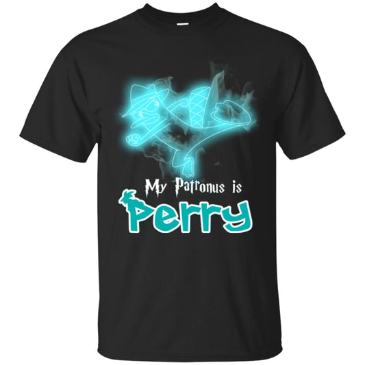 My Patronus Is Perry Hary Potter Fan T-shirt Black