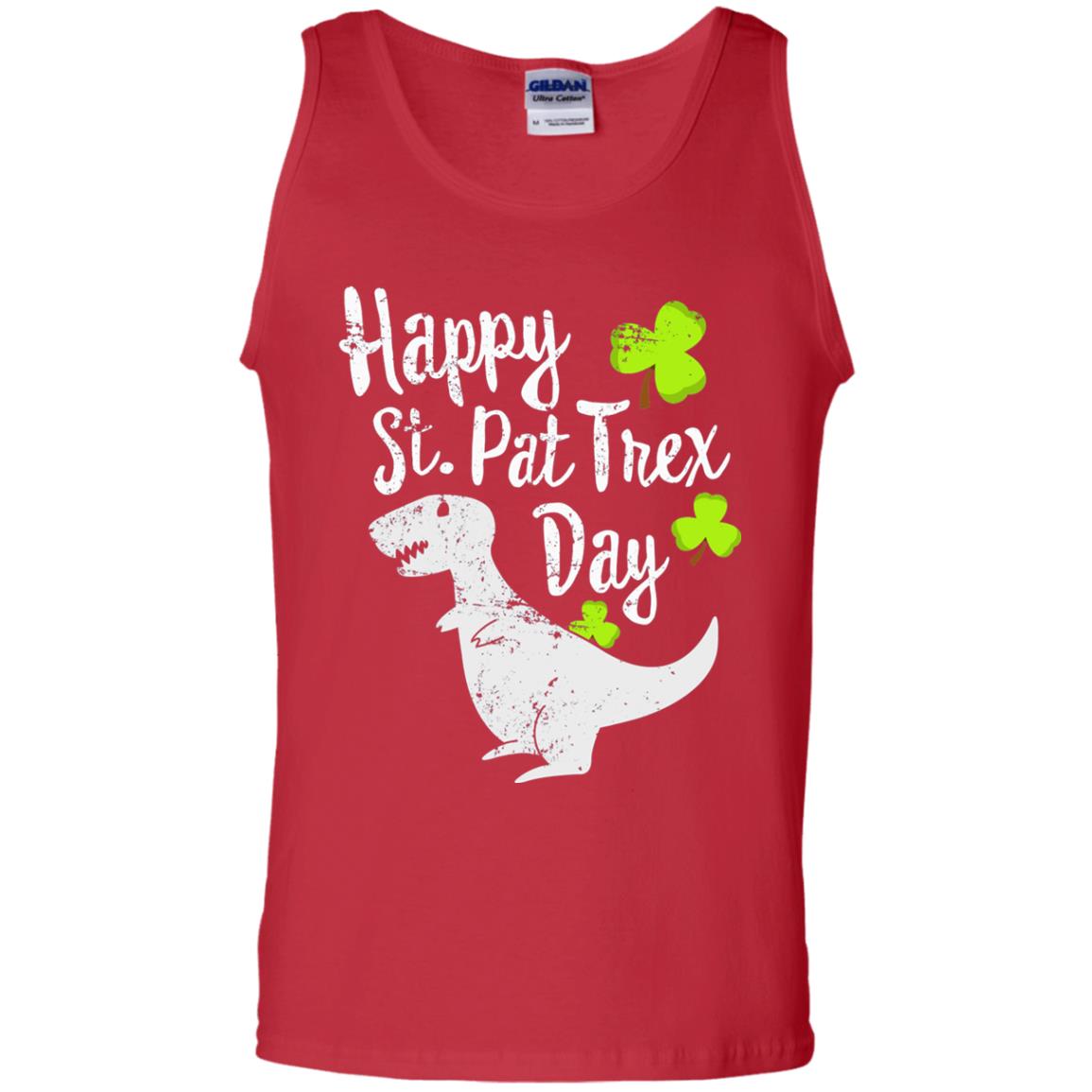 Pat T-rex Cute Stain Patricks Shirt Red