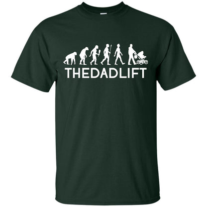 The Evolution Of Man T-shirt The Dad Lift Forest
