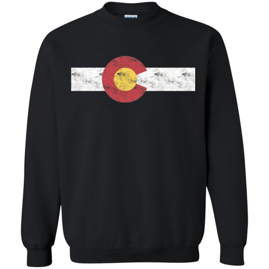 Colorado State Flag T-shirt Patriotic Colorado Day Black