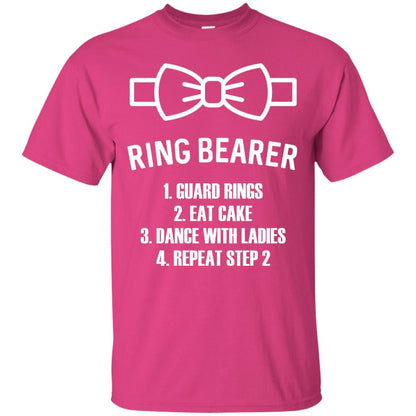 Kids Ring Bearer T-shirt Boys Wedding Shirt Heliconia