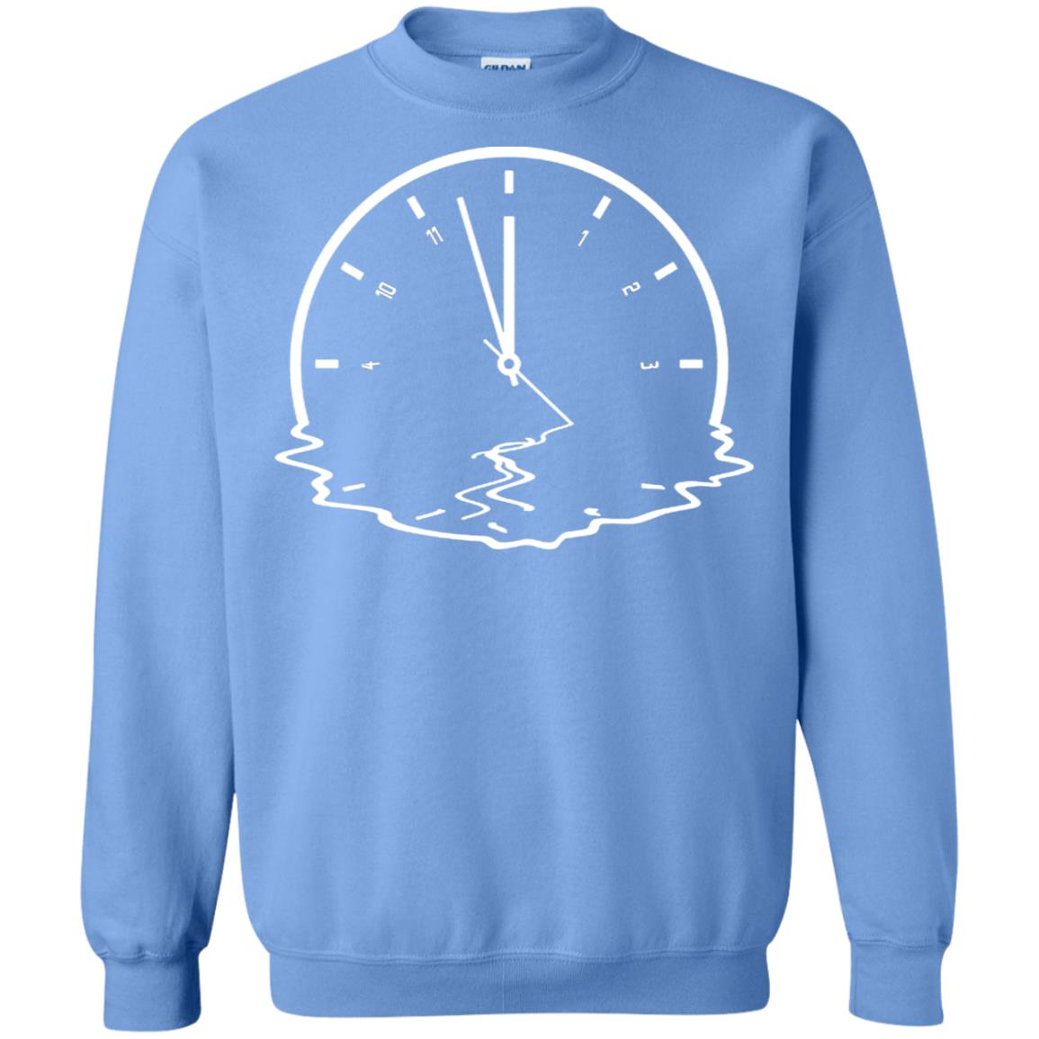 Alzheimer's & Dementia Awareness Funny Clock Gift Shirt Carolina Blue