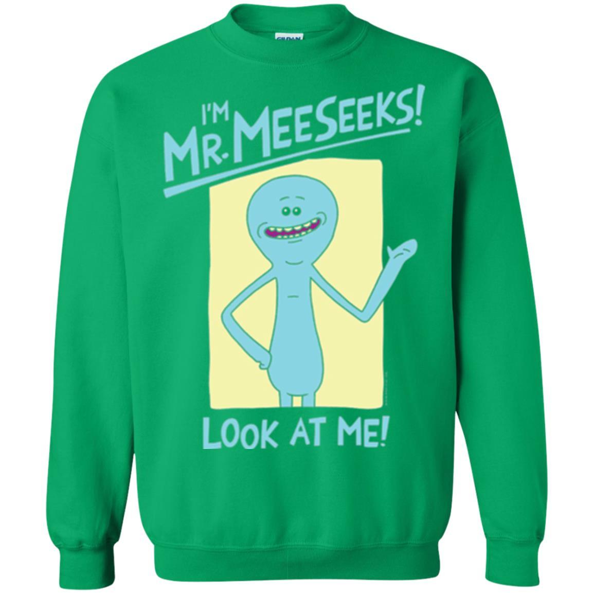 Film T-shirt I'm Mr. Meeseeks Look At Me Irish Green