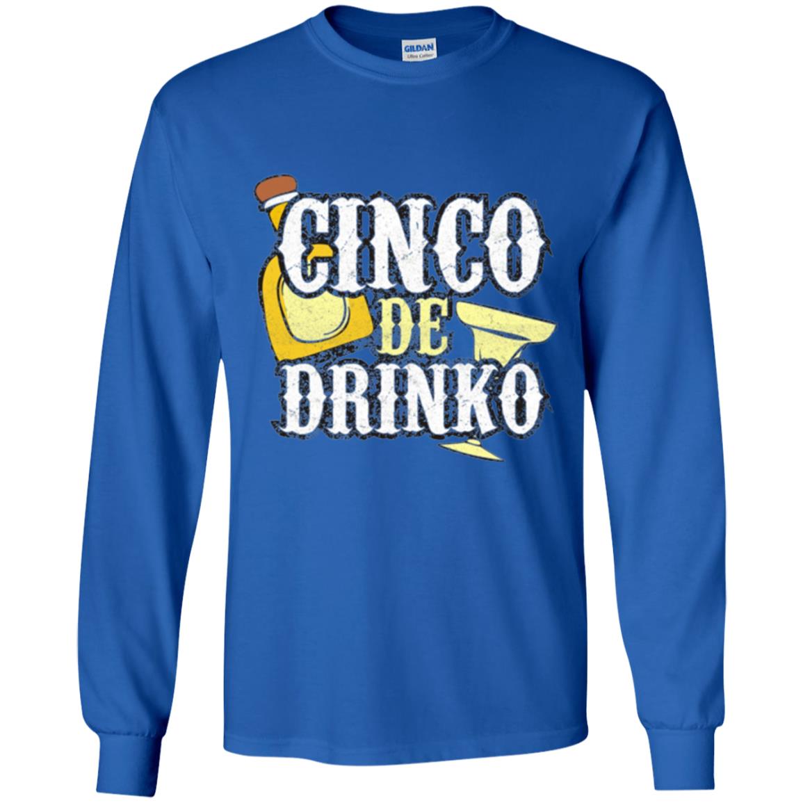 Funny Cinco De Mayo Drinko Celebration T-shirt Royal