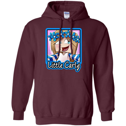 Little Carly Minecraft Little Club Adventures Shirt Maroon