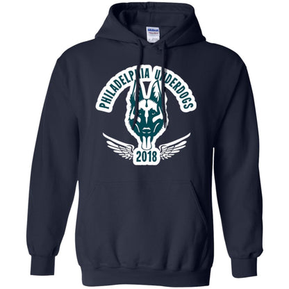 Dog Lover T-shirt Philadelphia Underdogs Navy