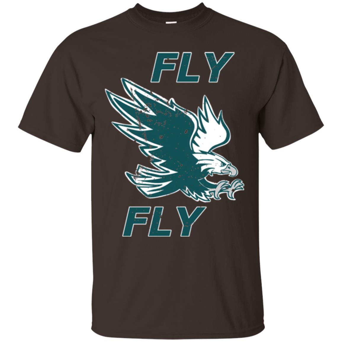 Eagle Lover T-shirt Flying Eagle T-shirt Dark Chocolate