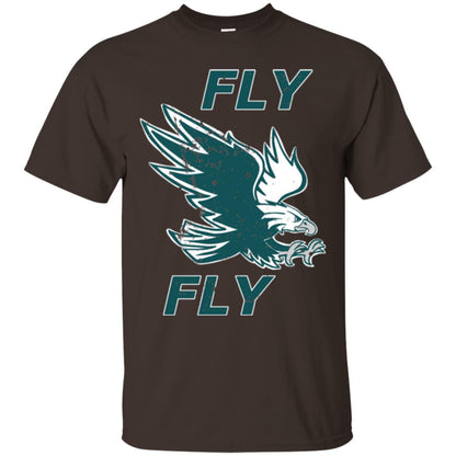 Eagle Lover T-shirt Flying Eagle T-shirt Dark Chocolate