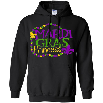 Mardi Gras Princess T-shirt Black