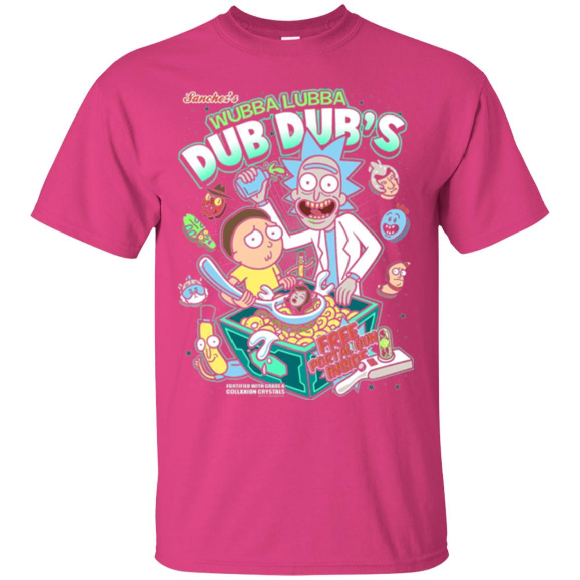 Movie T-shirt Wubba Luba Dub Dub_s Cereal Heliconia