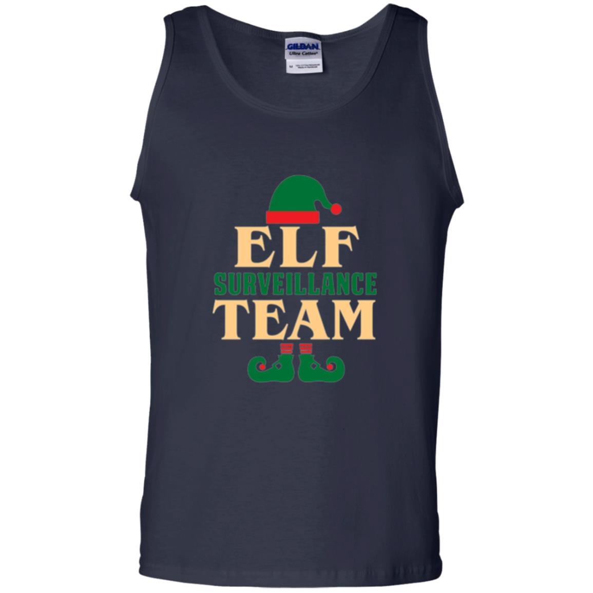 Christmas T-shirt Elf Surveillance Team T-shirt Navy