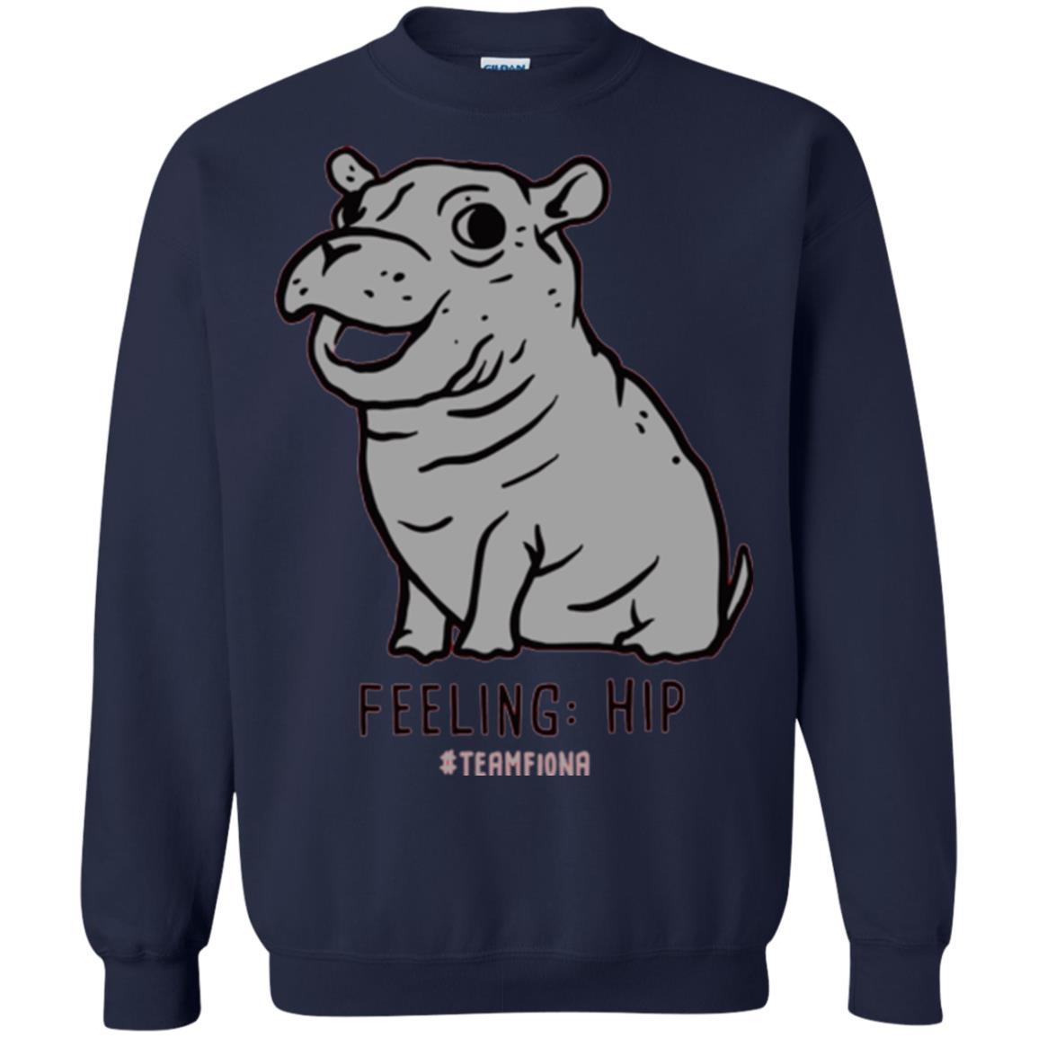 Fiona Hippo Lover T-shirt The Hippo Feeling Hip #teamfiona Navy