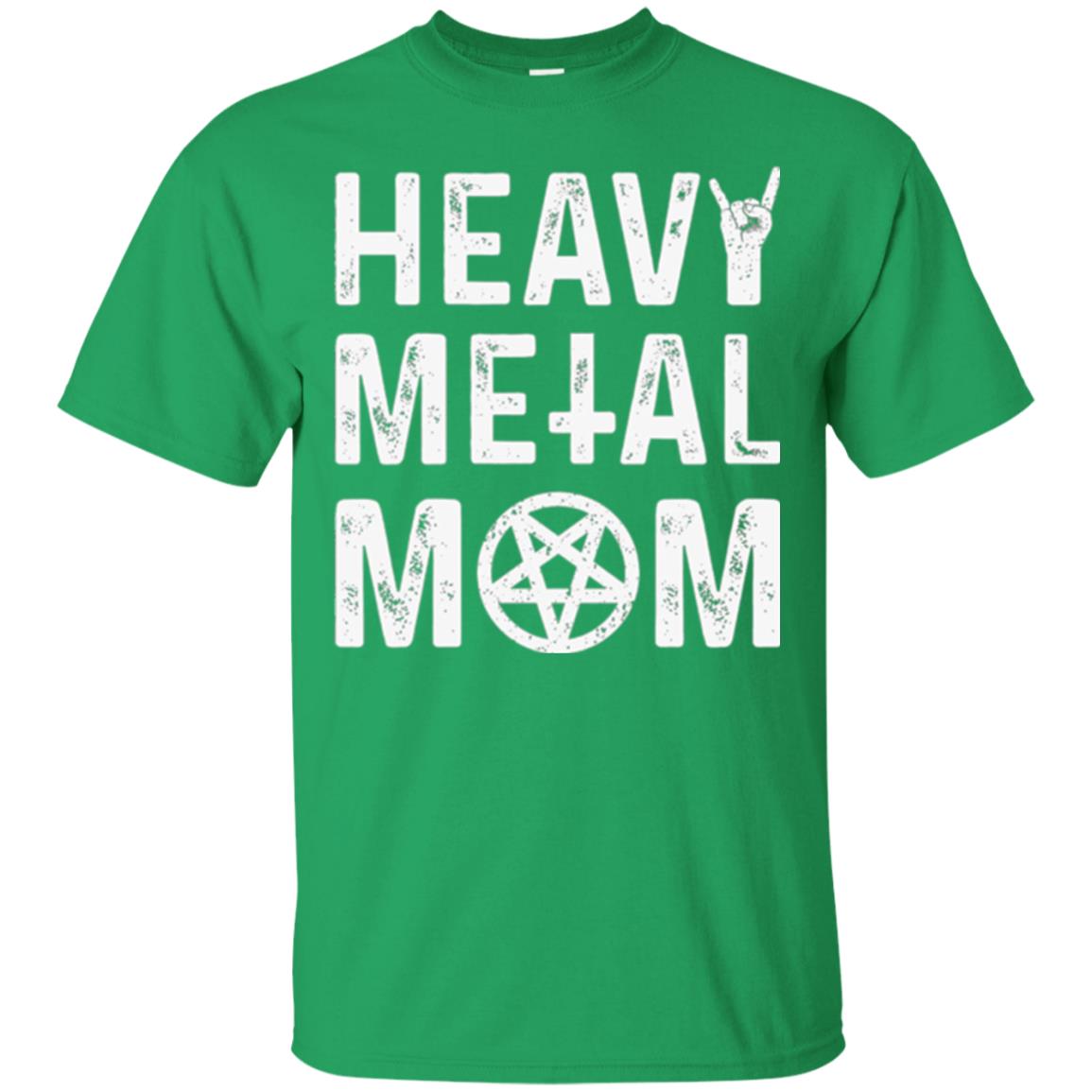 Heavy Metal Mom Vintage Band Music Concert Mother T-shirt Irish Green