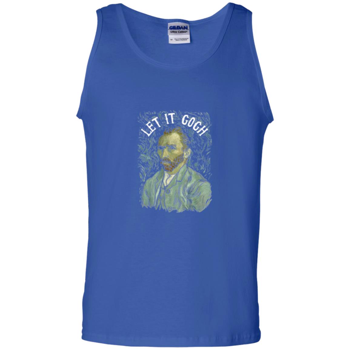 Artist T-shirt Vincent Van Let It Gogh Royal
