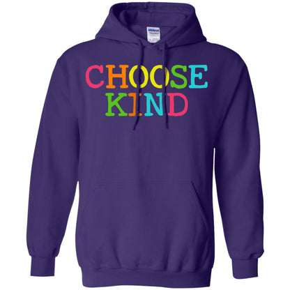 Choose Kind Be Kind Anti Bullying T-shirt Purple