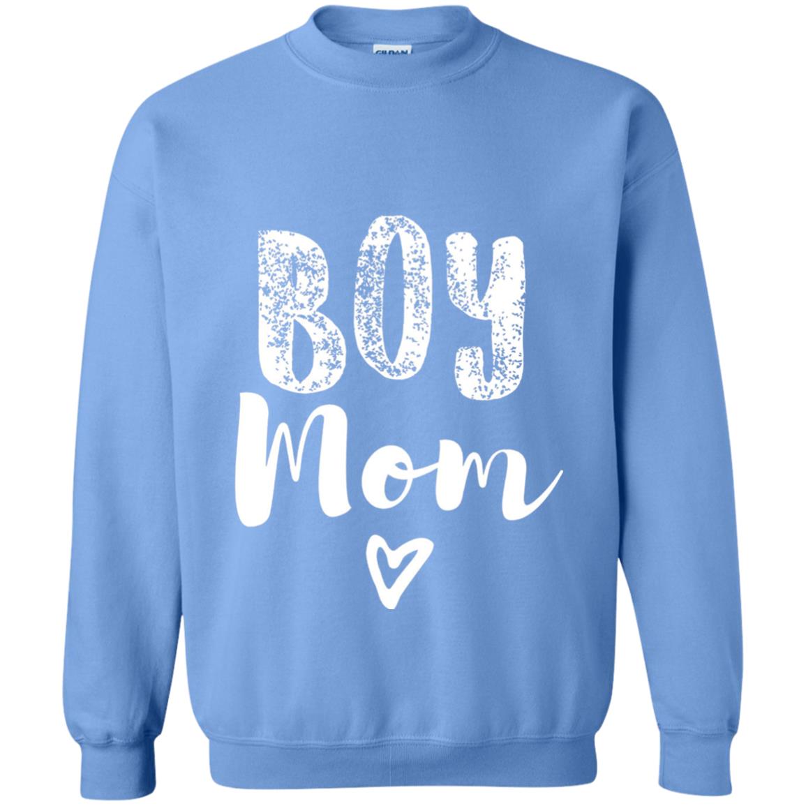Cute Boy Mom T-shirt Carolina Blue