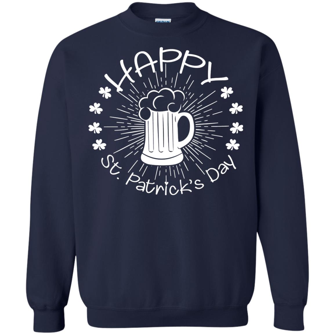 Drinking Team Happy St.patrick’s Day T-shirt Navy