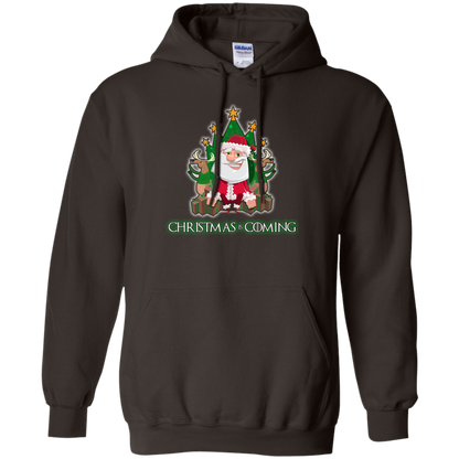 Christmas Is Coming T-shirt Dark Chocolate