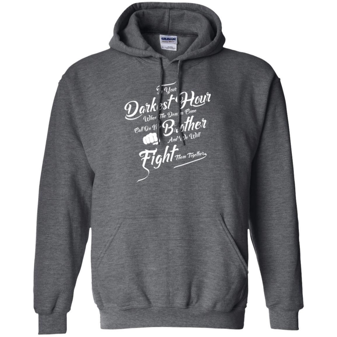 Family T-shirt In Your Darkest Hour Dark Heather
