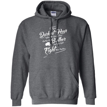 Family T-shirt In Your Darkest Hour Dark Heather