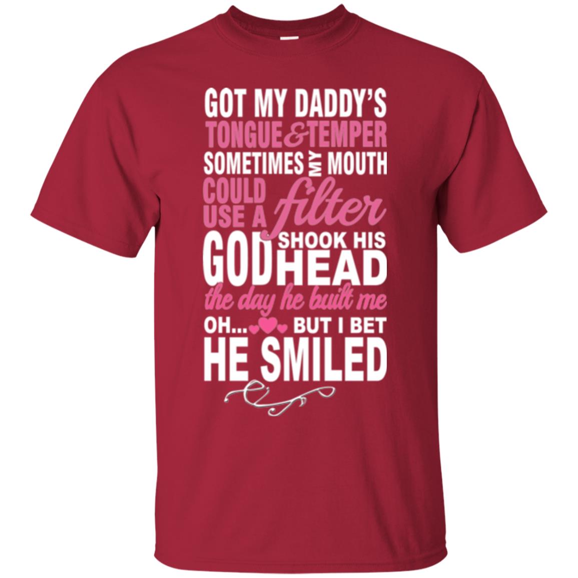 Got My Daddys Tongue And Temper Sometime My Mouth Could Use A Filter Cardinal