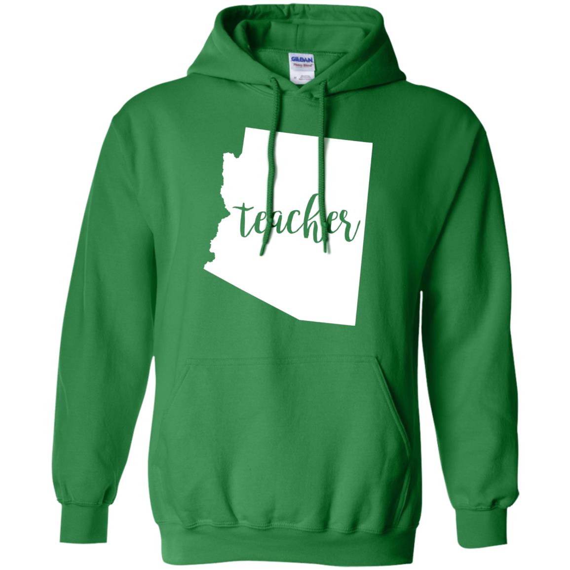 Arizona Teacher Home State Back To School Shirt Irish Green