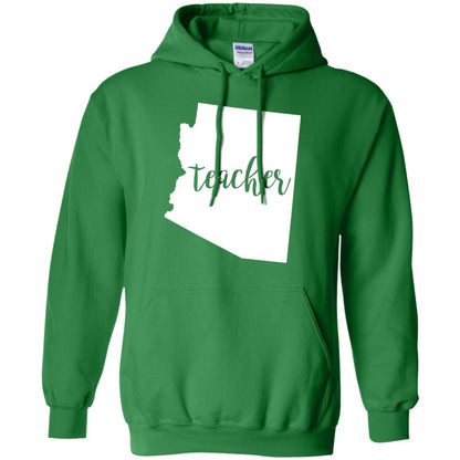 Arizona Teacher Home State Back To School Shirt Irish Green