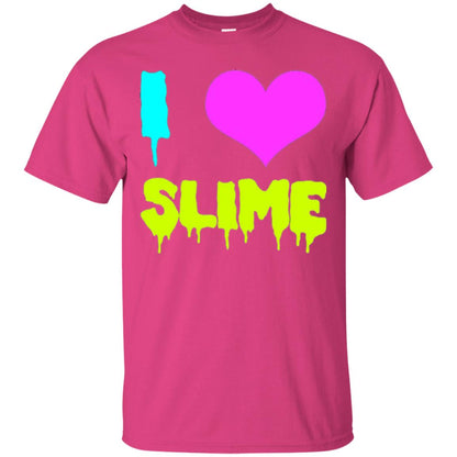 I Love Slime T-shirt Heliconia