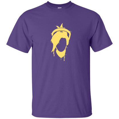 Overwatch Mercy Icon Spray T-Shirt Purple