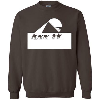 Egyptian Great Pyramid Of Giza T-shirt Dark Chocolate