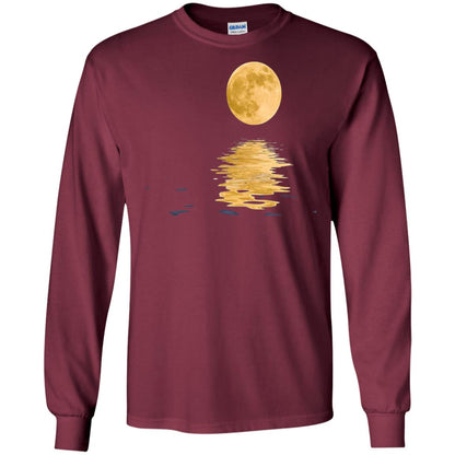 Harvest Moon Shore Water T-shirt Maroon