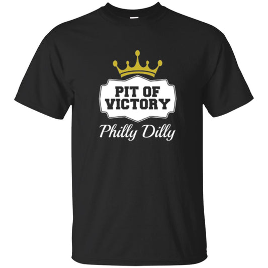 Football Lover T-shirt Philly Dilly Pit Of Victory T-shirt Black