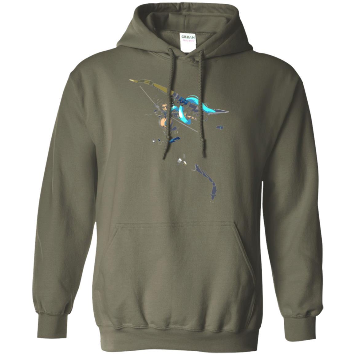 Overwatch Hanzo Dragonstrike Spray T-shirt Military Green