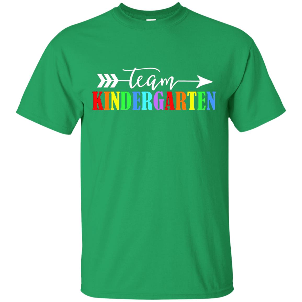 Team Kindergarten Teacher T-shirt Irish Green