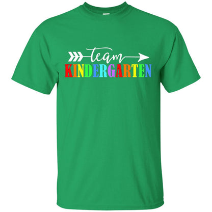 Team Kindergarten Teacher T-shirt Irish Green